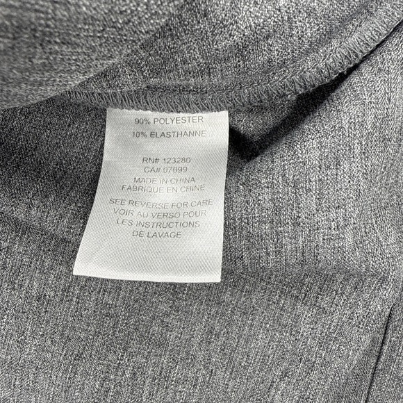 TravisMathew Men's Medium Gray Heather Quarter Zip Pullover - Picture 8 of 10